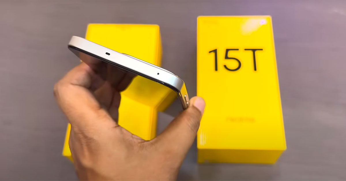 Realme 15T - раскрыты характеристики, дизайн и цены