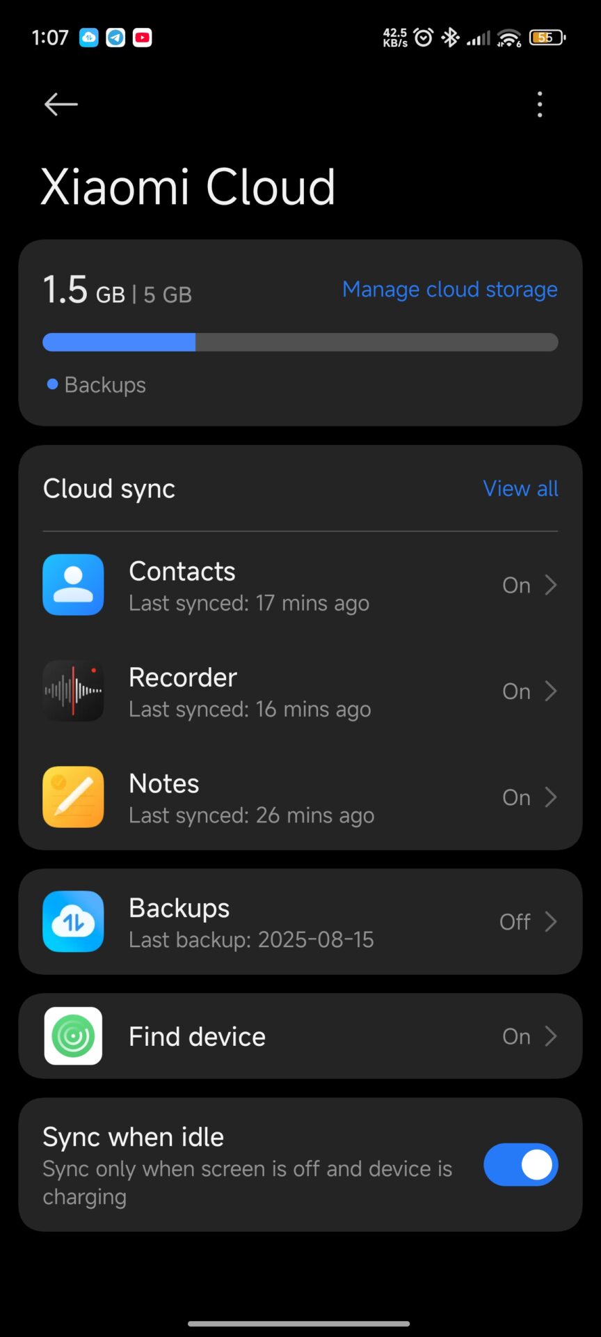 Приложение Xiaomi Cloud получило интерфейс из HyperOS 3