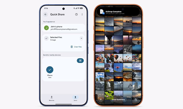 Смартфоны Xiaomi получают поддержку Apple AirDrop