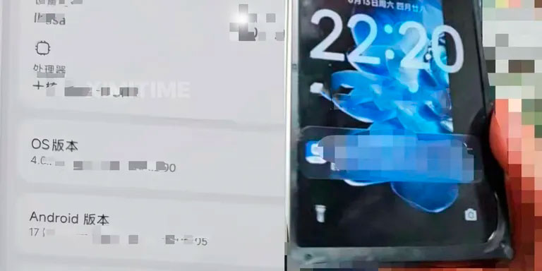 Xiaomi Mix Fold 5 засветился с HyperOS 4 на Android 17
