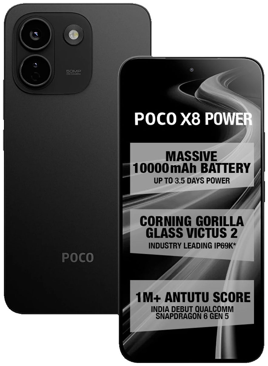 Анонс Poco X8 Power - новый смартфон-долгожитель