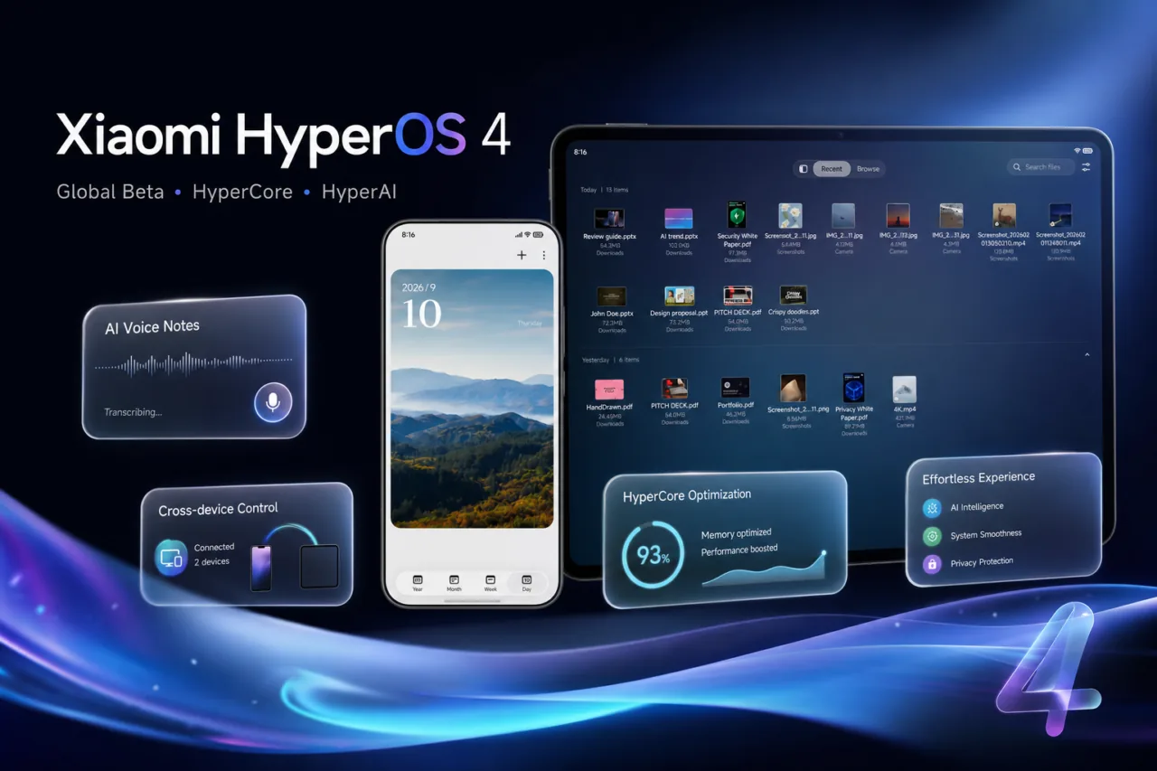 Какие смартфоны Xiaomi могут первыми получить HyperOS 4
